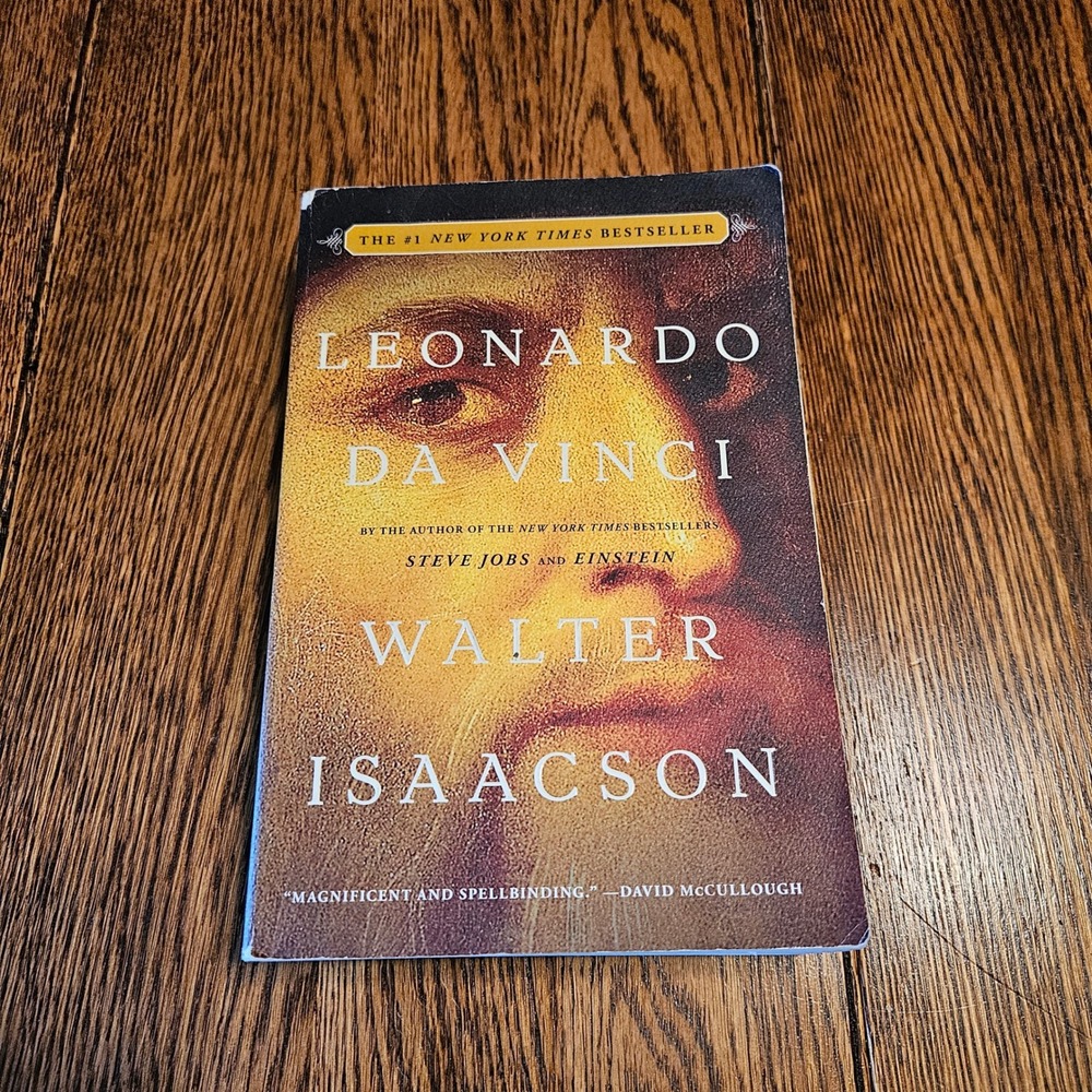 Leonardo da Vinci by Walter Isaacson Paperback Biography Simon & Schuster